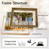 Rustic Orange Tree Watercolor Canvas Wall Art