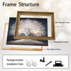 Mystical Glowing Tree of Life Canvas Print, Luminous White Ancient Fantasy Tree Wall Art