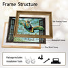 Sea Turtle Underwater Window Canvas Print, Be Silly Be Brave Be Kind Coastal Wall Art