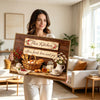 This Kitchen Offers Food Love and Joy Farmhouse Canvas Wall Art