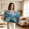 You & Me We Got This Sea Turtle Canvas, Nautical Ocean Couple Wall Decor