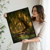Mystical Enchanted Forest Willow Tree Canvas Wall Art Fairy Nature Home Decor