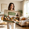 This Kitchen Offers Food Love and Joy Farmhouse Canvas Wall Art