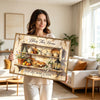 Bless This Home Farmhouse Canvas Wall Art