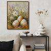 Easter Eggs Daffodil Canvas Wall Print