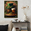 St Patrick's Day Irish Still Life Canvas Print