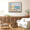 Coastal Sea Turtle "Every Day Is A New Beginning" Window View Wall Art