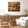 This Kitchen Offers Farmhouse Canvas Wall Art
