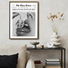 The Disco Times Disco Wave Just Say Hey Poster, Vintage Newspaper Black White Disco Ball Print, Aesthetic Dorm Bar Cart Wall Art