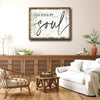 Then Sings My Soul Framed Wall Art Rustic Farmhouse Christian Hymn Print
