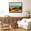 Vintage Convertible Car Road Trip Canvas Wall Art