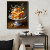 Vintage Sandwich Wildflower Still Life Framed Wall Art Print