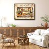 Bless This Home Farmhouse Canvas Wall Art