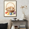 Sleeping Bunny Easter Canvas Wall Art