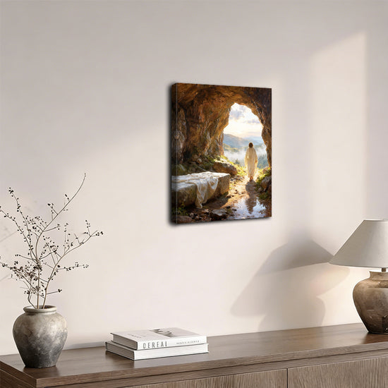 Jesus Christ the lost sheep wall art