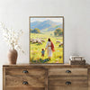 Jesus Christ the lost sheep wall art