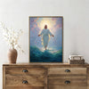 Jesus Christ the lost sheep wall art