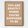 coffee frame motivational poster canvas print