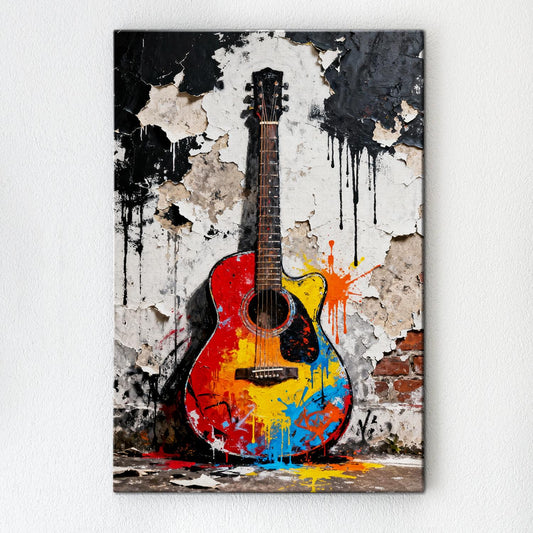 Abstract Guitar