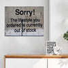 banksys statement wall art canvas print