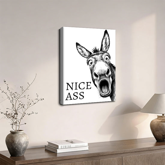 funny-donkey-nice-ass-bathroom-wall-art