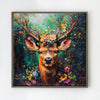 coffee frame deer wall art decor painting