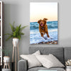 Custom Canvas Prints with Your Photos for Pet/Animal, Personalized Canvas Pictures for Wall to Print Framed