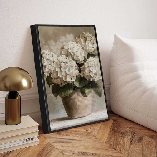 Framed Canvas Wall Art Vintage Decor