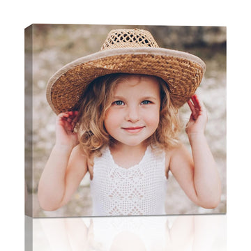Canvas Prints with Your Photos, Personalized Photo To Canvas Print for Bedroom, Living Room, Farmhouse Office Decor,Custom Canvas Wall Art for Gifts