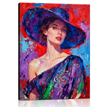 wall art canvas mysterious fashion beauty 