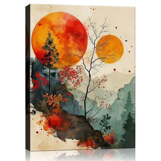 Abstract Autumn Landscape