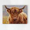 wall art canvas highland cattle